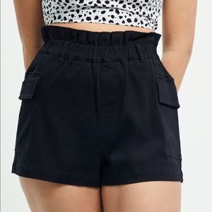 Kendall & Kylie paper bag shirts (Pacsun)